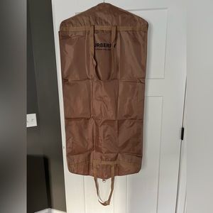 Burberry plastic garment bag